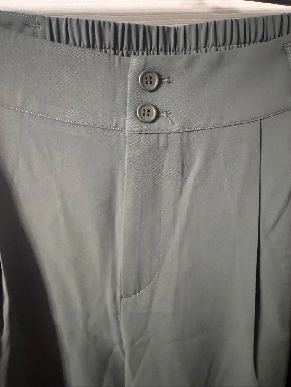HALARA Forest Green High-Rise Straight Leg Suit Pants - Picture 8 of 9